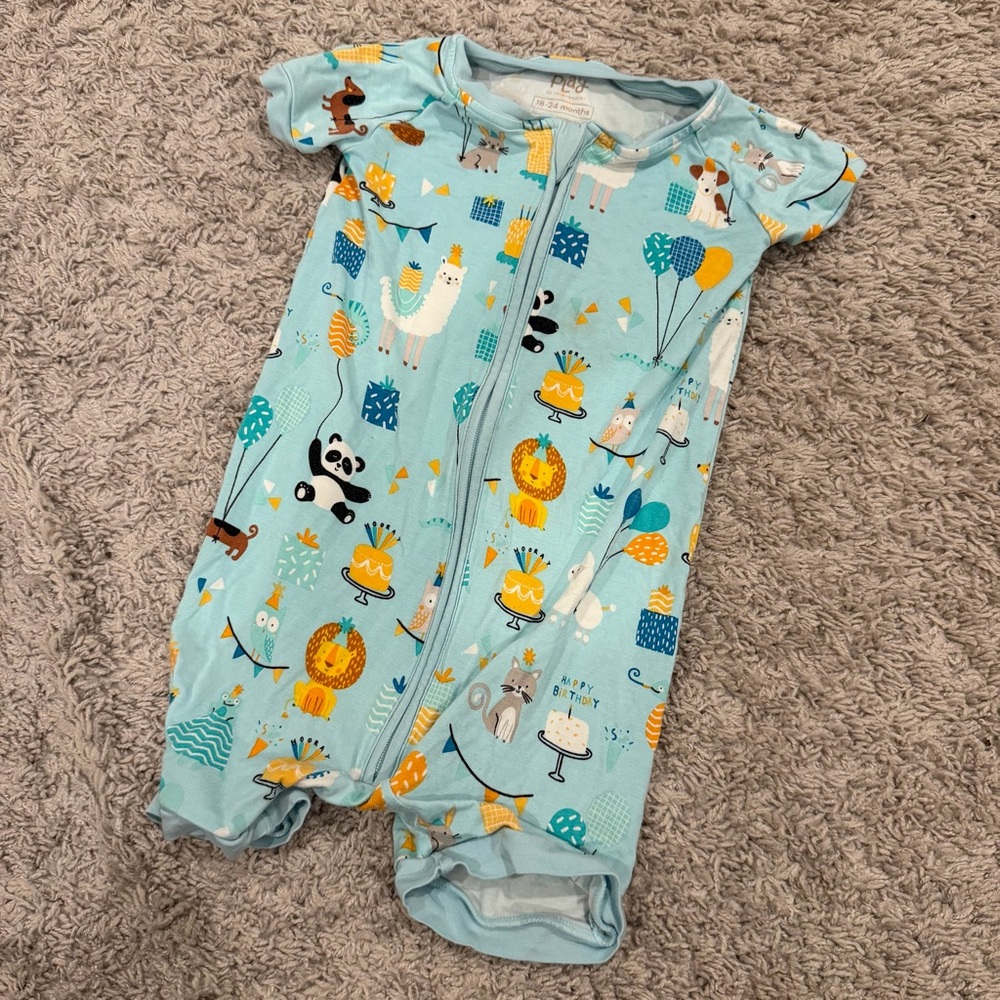 Little Sleepies Play Birthday Llama PJs - 18-24 Months
